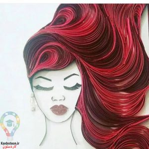 آموزش ملیله کاغذی همراه با ویدیو