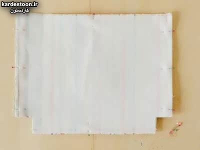 آموزش چند مرحله ساده نحوه دوخت کیف دستی ساده
