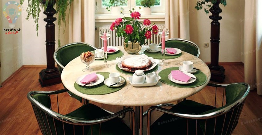 37 ایده تزیین میز غذا خوری در منزل