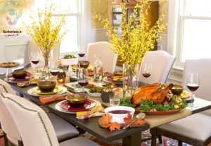 37 ایده تزیین میز غذا خوری در منزل