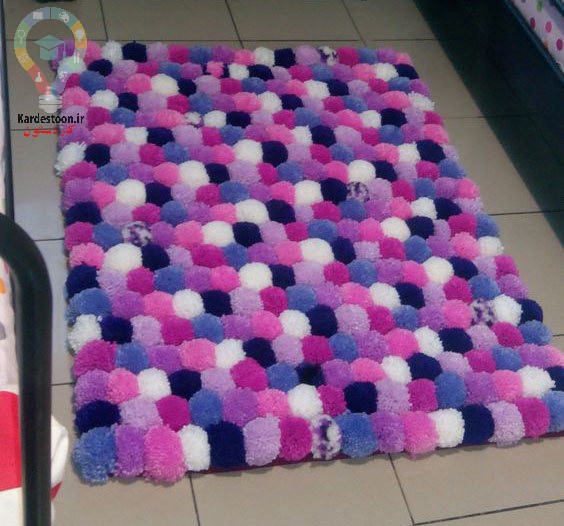 آموزش ساخت منگوله کاموایی تزیینی با چنگال