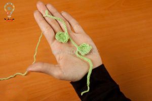 گل قلاب بافی