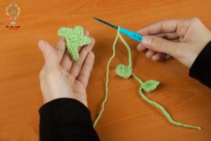 گل قلاب بافی