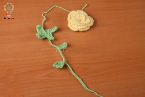 گل قلاب بافی