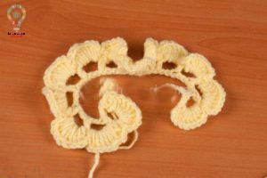 آموزش گل قلاب بافی ساده