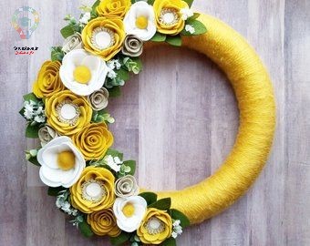 آموزش ساخت حلقه پشت دری نمدی جذاب 