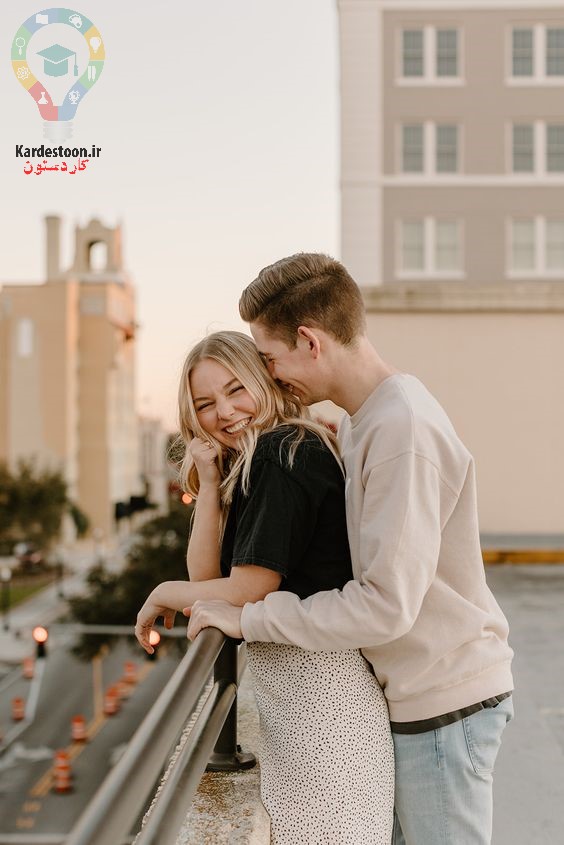 ژست عکاسی عاشقانه