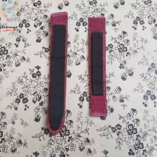 دوخت دستبند چرمی