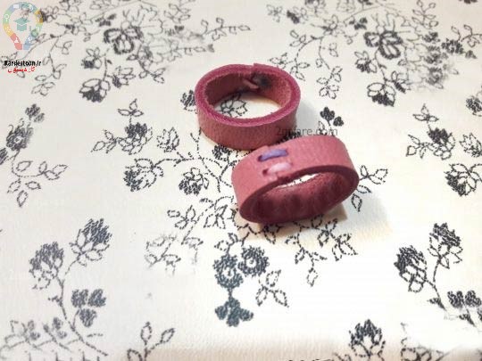 دوخت دستبند چرمی