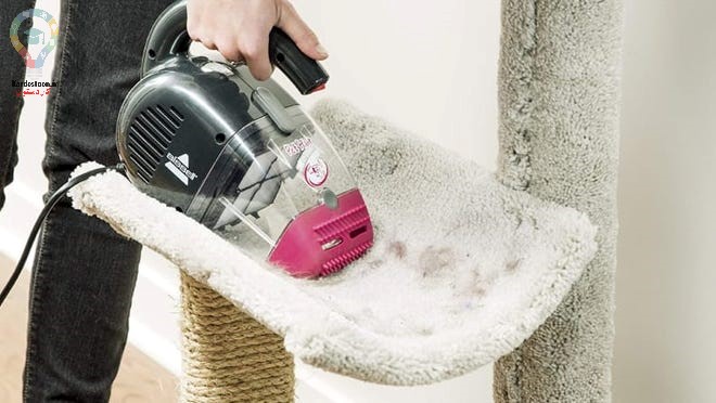 چگونه موها را از روی فرش جمع کنیم؟