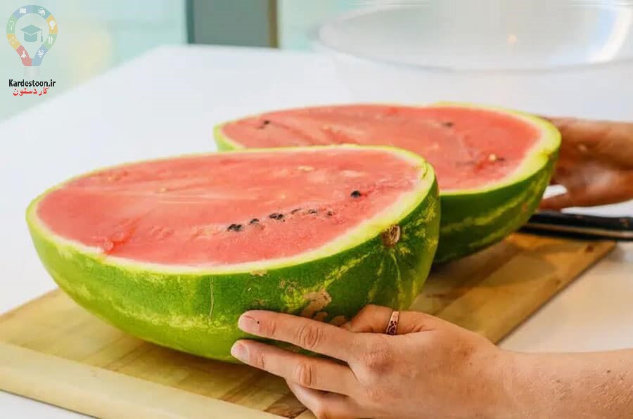 آموزش طرز تهیه ژله در پوست هندوانه