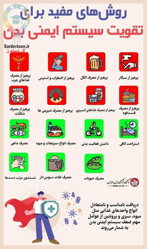 تقویت سیستم ایمنی