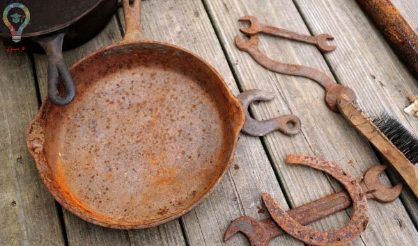 چگونه زنگ زدگی را با محلول ها از بین ببریم؟
