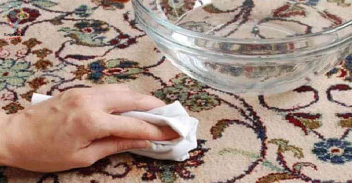 رفع سوختگی روی فرش