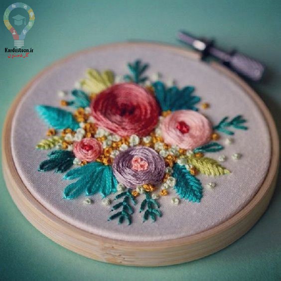 30 طرح جدید گلدوزی دستی زیبا و متفاوت
