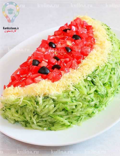 تزیین سالاد فصل مجلسی با ایده های جذاب