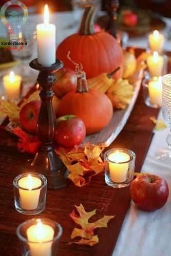 تزیین میز شب یلدایی