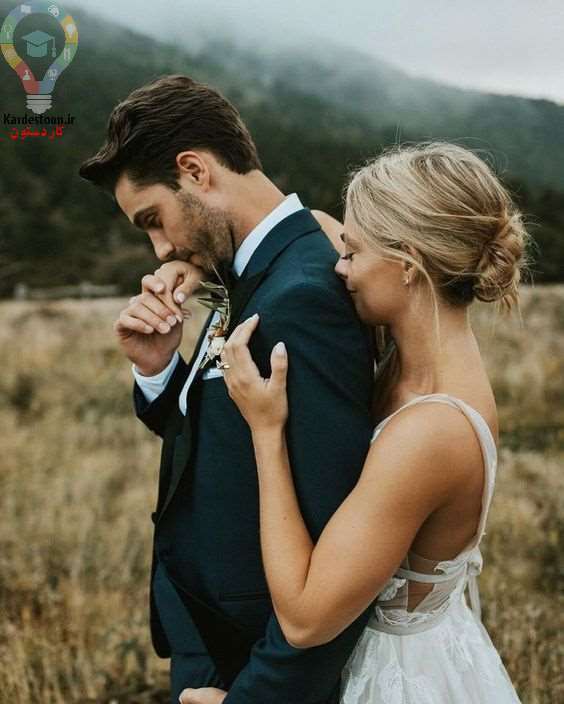 ژست عروس و داماد ایرانی