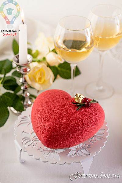 مدل کیک برای ولنتاین 