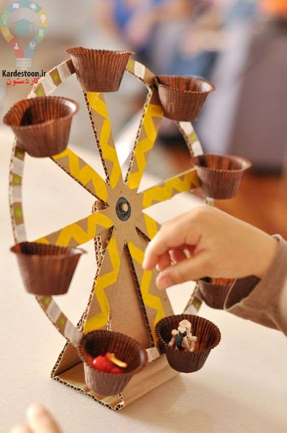 آموزش ساخت چند کاردستی متحرک جذاب برای کودکان و نوجوانان