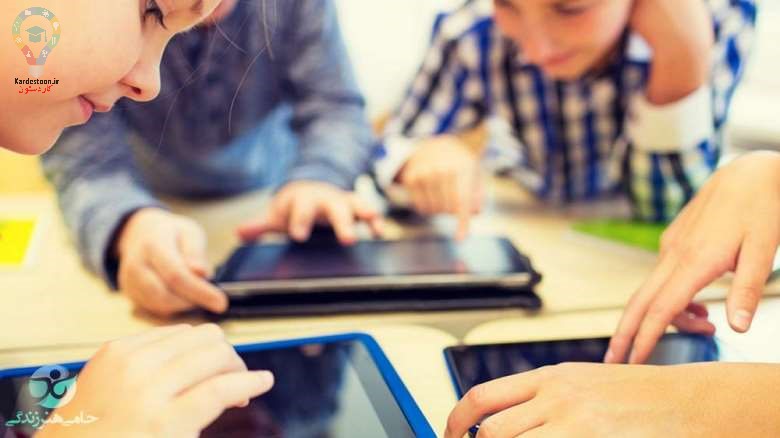 استفاده کودکان از گوشی