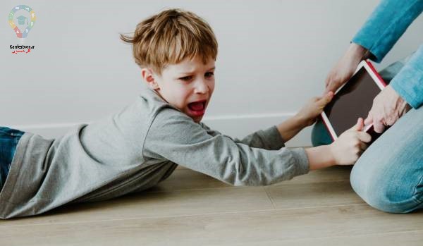 استفاده کودکان از گوشی