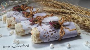 تزئین نون و پنیر و سبزی برای سفره افطار