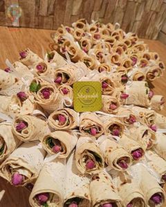 تزئین نون و پنیر و سبزی برای سفره افطار