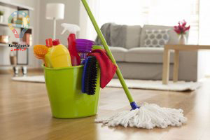 برنامه ی هفتگی برای نظافت منزل