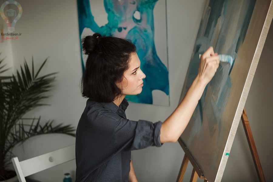 انجام کار هنری برای کاهش اضطراب