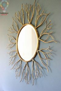 چند ایده برای ساختن قاب برای آینه 