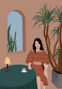 عکس گرافیکی فانتزی دخترانه