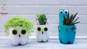 چند راه برای استفاده از بطری پلاستیکی