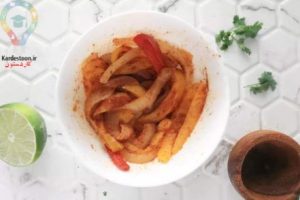 طرز تهیه مرغ فاجیتا + تصویر