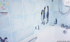 تمیز کردن بندکشی جرم گرفته کاشی