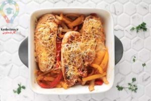 طرز تهیه مرغ فاجیتا + تصویر