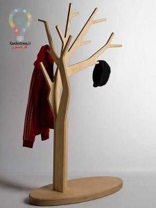 ایده جالباسی چوبی