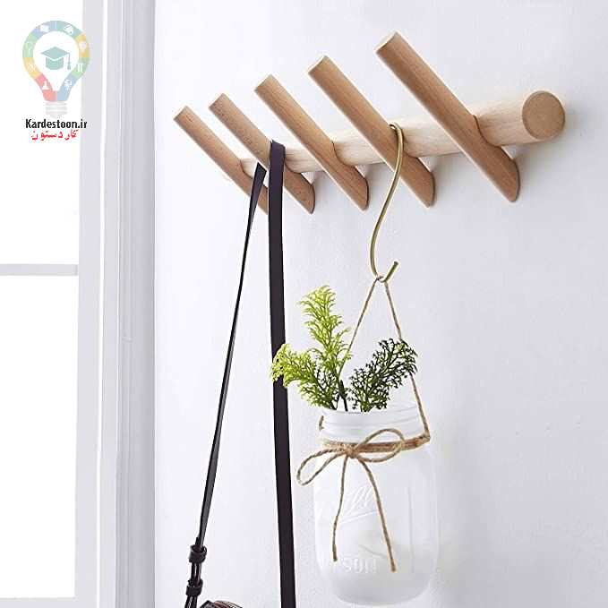 10 ایده جذاب برای طراحی و ساخت جالباسی ایستاده!