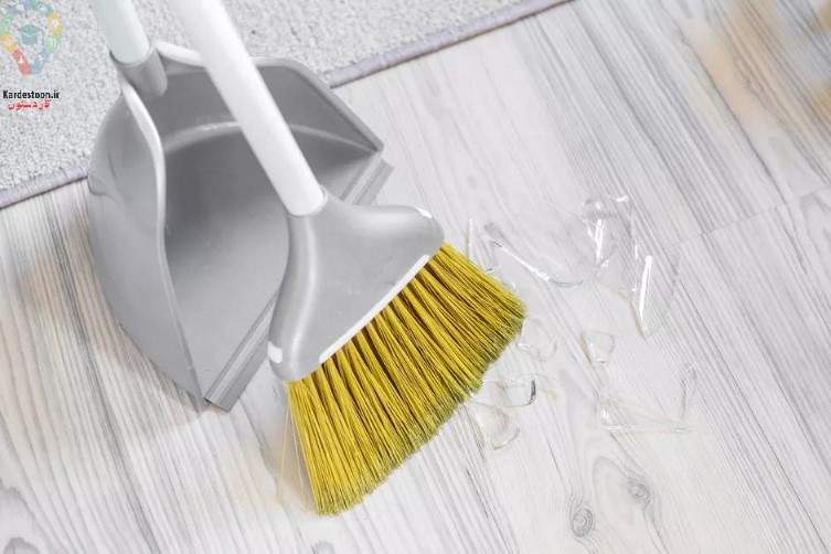 میتوانیم شیشه خرده را جاروبرقی بکشیم؟