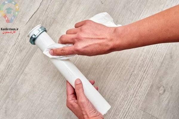 چگونه لوله تخلیه PVC را تعمیر کنیم؟