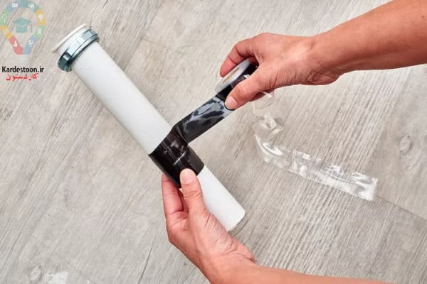 چگونه لوله تخلیه PVC را تعمیر کنیم؟