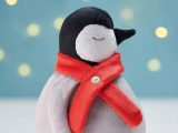 با الگوی دوخت پنگوئن یک عروسک زیبا درست کنید!