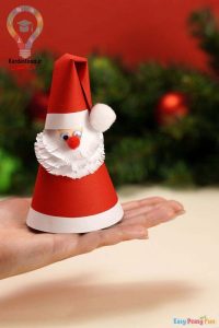 کاردستی های جذاب بابانوئل برای کریسمس
