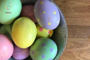 نحوه رنگ آمیزی تخم مرغ برای عید نوروز