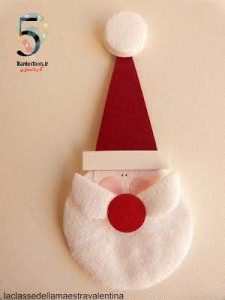 کاردستی های جذاب بابانوئل برای کریسمس