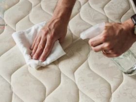 تمیز کردن تشک تخت با مواد خانگی