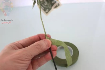 آموزش ساختن گل رز با پول