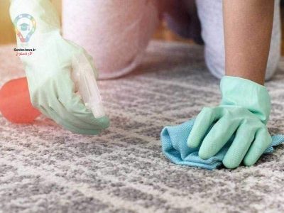 از بین بردن انواع لکه های روی فرش در خانه