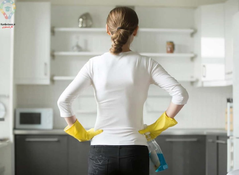 برنامه ریزی کامل برای تمیز کردن آشپزخانه