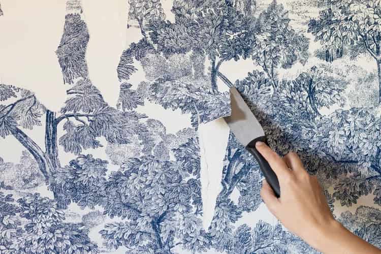 چگونه کاغذ دیواری را جدا کنیم؟ 2 روش